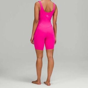 Lululemon align body suit sonic pink size 4